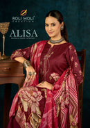 Roli Moli Creation Alisa Premium Pashmina Embroidered Suit