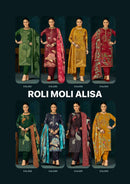 Roli Moli Creation Alisa Premium Pashmina Embroidered Suit