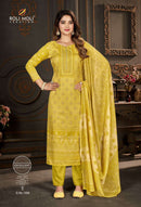 Roli Moli Creation Sirat Vol 11 Cotton Printed Fancy Work Suit Set