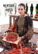 Romani Aarzu Vol 36 Designer Cotton Digital Printed Embroidery Suit