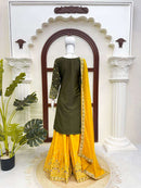 RTC 6044 Premium Crepe Designer Wedding Wear Suit