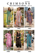 Saanvi Trends Jade Crimsons Vol 19 Heavy Cotton Luxury Suit