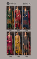 Sadhana Fashion Rosa Pashmina Printed Designer Suit Set