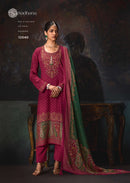 Sadhana Fashion Rosa Pashmina Printed Designer Suit Set