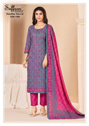 Saffron Cotton Bandhej Special Digital Print Cotton Salwar Suit