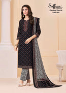 Saffron Cotton Bandhej Special Digital Print Cotton Salwar Suit