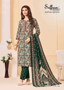 Saffron Karachi Queen Vol 4 Jaipuri Cotton Digital Printed Salwar Suit
