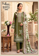 Saffron Rabiya Karachi Queen Vol 2 Premuim Cotton Digital Printed Pakistani Suit