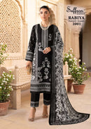 Saffron Rabiya Karachi Queen Vol 2 Premuim Cotton Digital Printed Pakistani Suit