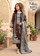 Saffron Rabiya Karachi Queen Vol 2 Premuim Cotton Digital Printed Pakistani Suit