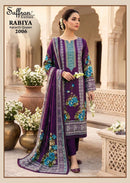Saffron Rabiya Karachi Queen Vol 2 Premuim Cotton Digital Printed Pakistani Suit