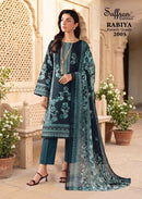 Saffron Rabiya Karachi Queen Vol 2 Premuim Cotton Digital Printed Pakistani Suit