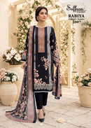 Saffron Rabiya Karachi Queen Vol 2 Premuim Cotton Digital Printed Pakistani Suit