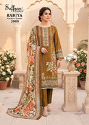 Saffron Rabiya Karachi Queen Vol 2 Premuim Cotton Digital Printed Pakistani Suit