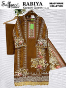 Saffron Cotton Karachi Queen Vol 2 Ready Made Ethnic Wear Collection