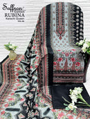 Saffron Rubina Karachi Queen Vol 4 Premium Cotton Printed Suit