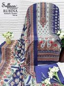 Saffron Rubina Karachi Queen Vol 4 Premium Cotton Printed Suit