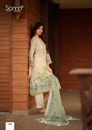 Sanna Fashion Safira Linen Designer Cotton Digital Printed Suit
