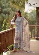 Sanna Fashion Safira Linen Designer Cotton Digital Printed Suit