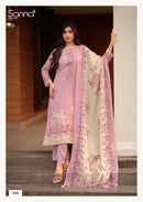 Sanna Fashion Safira Linen Designer Cotton Digital Printed Suit