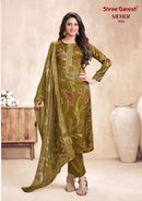 Shree Ganesh Meher Vol 1 Roman Silk Designer Ready Made Suit