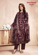 Shree Ganesh Meher Vol 1 Roman Silk Designer Ready Made Suit