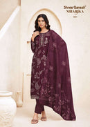 Shree Ganesh Niharika Vol. 1 Premium Chanderi Silk Kurti Set
