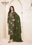 Shree Ganesh Niharika Vol. 1 Premium Chanderi Silk Kurti Set