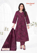 Zeenat Vol 7 By Shree Ganesh Premium Cotton Printed Kurti Set