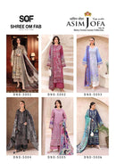 Shree Om Fab Asim Jofa Vol 5 Premium Cotton Digital Print Unstitched Suit Set