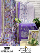 Shree Om Fab Asim Jofa Vol 5 Premium Cotton Digital Print Unstitched Suit Set
