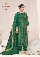Suryajyoti Bandhani Lehariya Cotton Designer Ready Made Salwar Suits