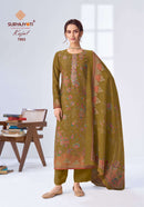 Kajal Vol 7 By Suryajyoti  Premium Modal Silk Designer Suits Set