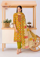 Suryajyoti Kala Stitch Vol 5 Cotton Fancy Printed Work Suit