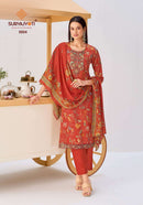 Suryajyoti Kala Stitch Vol 5 Cotton Fancy Printed Work Suit