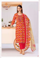 Suryajyoti Kala Stitch Vol 5 Cotton Fancy Printed Work Suit