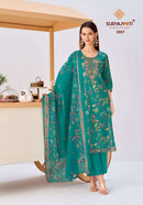 Suryajyoti Kala Stitch Vol 5 Cotton Fancy Printed Work Suit