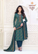 Kalki Vol 41 By Suryajyoti Jam Satin Printed Embroidered Suits