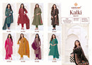 Kalki Vol 41 By Suryajyoti Jam Satin Printed Embroidered Suits