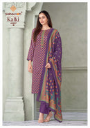 Suryajyoti Kalki Vol 43 Premium Jam Satin Print Embroidery Suit