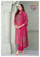 Suryajyoti Kalki Vol 43 Premium Jam Satin Print Embroidery Suit