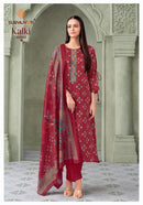 Suryajyoti Kalki Vol 43 Premium Jam Satin Print Embroidery Suit
