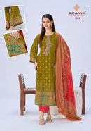 Karuna Vol 1 By Suryajyoti Premium Jam Satin Designer Suit Set