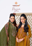 Suryajyoti Kavira Vol 2 Premium Jam Satin Embroidered Work Suit