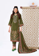 Suryajyoti Kavira Vol 2 Premium Jam Satin Embroidered Work Suit