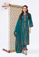 Suryajyoti Kavira Vol 2 Premium Jam Satin Embroidered Work Suit