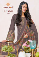 Suryajyoti Keshri Vol 1 Premium Jam Satin Print Designer Suits