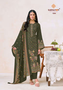 Suryajyoti Keshri Vol 1 Premium Jam Satin Print Designer Suits