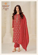 Suryajyoti Kiana Vol 2 Premium Jam Satin Embroidered Suit