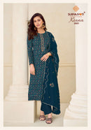 Suryajyoti Kiana Vol 2 Premium Jam Satin Embroidered Suit